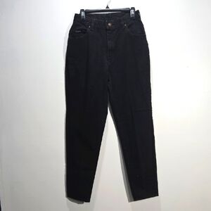 Vintage Lee Black Super High-Waisted Jeans 28W